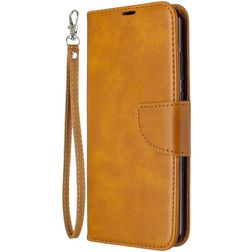 Mobigear Excellent Huawei Y6p Wallet case - Cognac