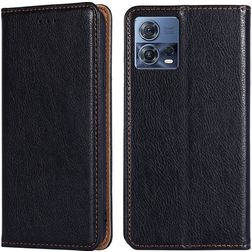 Mobigear Wallet Motorola Edge 30 Fusion Plånboksfodral med sedelfack - Svart