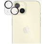 PanzerGlass PicturePerfect iPhone 15 Tempered Glass Camera Protector - Case Friendly - Black