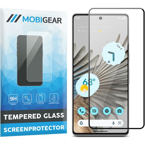 Mobigear Premium Google Pixel 8 Cristal templado Protector de pantalla - Compatible con fundas - Negro