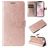 Mobigear Butterfly iPhone 16e Cover a libro portafoglio - Oro rosa