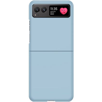 Mobigear Colors Motorola Razr 40 Hårdt Bagsidecover - Babyblå