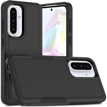 Mobigear Heavy Armor Samsung Galaxy A36 Kova Suojakuori Iskunkestävä - Musta