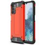 Mobigear Outdoor Samsung Galaxy A32 5G Fodral Hårdplast Skal Stötsäkert - Röd