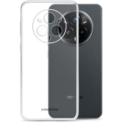 Mobilize Gelly Läpinäkyvä Realme 14 Pro Plus Joustava TPU Suojakuori - Läpinäkyvä