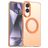 Mobigear Shockproof Samsung Galaxy S25 Edge MagSafe Kova Suojakuori - Oranssi