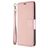 Mobigear Excellent Samsung Galaxy A21 Funda tipo libro Cartera - Oro rosa