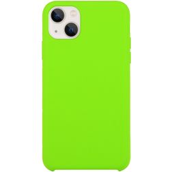 Mobigear Rubber Touch iPhone 15 Plus Silikon Etui plecki - Limonkowy