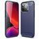 Mobigear Brushed Slim iPhone 13 Pro Max TPU flexible Carcasa - Azul