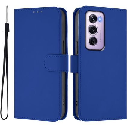 Mobigear Urban Wallet OPPO Reno 12 Pro Pungetui med Seddelrum - Mørkeblå