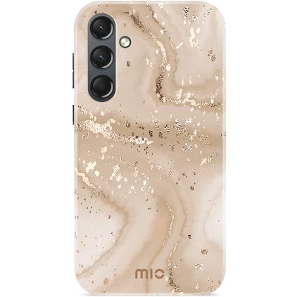 MIO Samsung Galaxy S24 Plus MagSafe Hardcase Back cover - Gold Marble