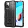 Mobigear Rugged Shield Xiaomi Redmi 10 4G Fleksibel TPU Bagsidecover Stødsikkert - Sort