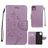 Mobigear Flowers iPhone 11 Wallet case - Purple