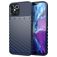 Mobigear Groove iPhone 12 Pro Max Flexibilní TPU Zadní kryt - Modrá