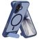 Mobiparts Hardcover iPhone 17 MagSafe Hardcase Back cover con supporto - Satin Blue