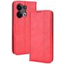 Mobigear Sensation OPPO Reno 8 5G Plånboksfodral med sedelfack - Röd