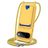 Mobigear Lanyard Card Google Pixel 11 Pro XL Silicone Case with lanyard and Card Holder - Yellow