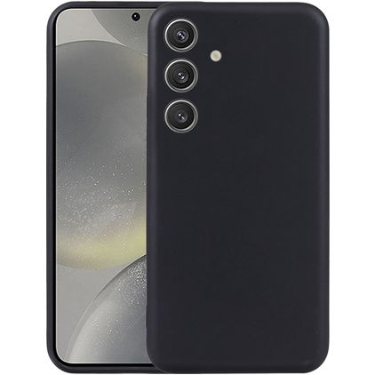 Mobigear Basics Samsung Galaxy S24 FE TPU flexível Capa traseira - Preto