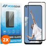 Mobigear Premium OPPO A52 Tvrzené sklo Ochrana displeje - kompatibilní s pouzdry - Černá (2 ks)
