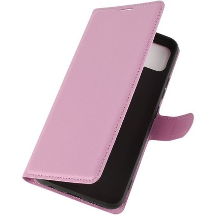 Mobigear Classic Realme C11 (2020) Plånboksfodral med sedelfack - Rosa