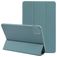Mobigear Tri-Fold Gel iPad Pro 13 Inch (2025) TPU / Leatherette Wallet case - Green