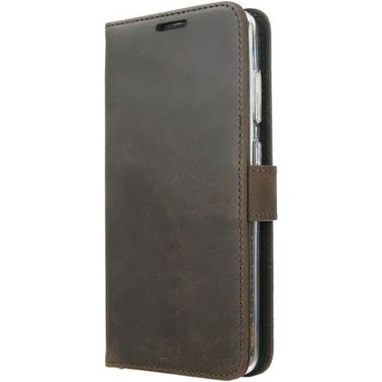 Valenta Classic Samsung Galaxy S20 Piel auténtica Funda tipo libro Cartera - Marrón