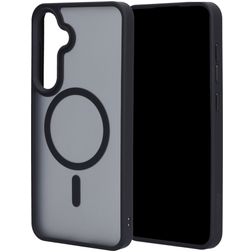 Mobiparts Hardcover Samsung Galaxy S25 Plus MagSafe Kova Suojakuori - Satin Black