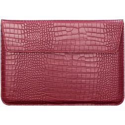Mobigear Envelope Croco Funda (max 25 cm x 36 cm) para portátil - Rojo