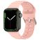 Mobigear Bumpy Pasek Silikon do Apple Watch Sprzączka - 42/41/40/38 mm - Różowy