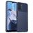 Mobigear Groove Motorola Moto E22 TPU flessibile Back cover - Blu