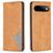 Mobigear Rhombus Slim Google Pixel 11 Pro Lompakkokotelo - Konjakki