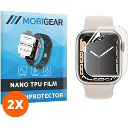 Mobigear Apple Watch - 41 mm Hydrogelová fólie TPU Ochrana displeje - kompatibilní s pouzdry (2 ks)