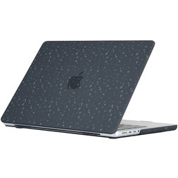 Mobigear Sparkle MacBook Pro 16 palců (2021-2026) Pevný skořepinový kryt na MacBook - Černá - Model A2485 / A2780 / A2991 / A3186 / A3428 / A3429