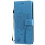 Mobigear Tree LG V60 ThinQ Funda tipo libro Cartera - Azul