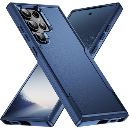 Mobigear Heavy Armor Samsung Galaxy S24 Ultra Hardcase Back cover Antiurto - Blu