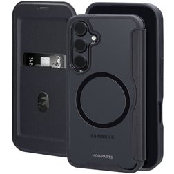 Mobiparts Shield Line Samsung Galaxy S25 MagSafe Pungetui - Sort