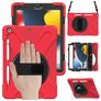 Mobigear SureGrip XGuard iPad 7 (2019) Case Plastic / Silicone Back cover + Stylus Holder + Shoulder Strap + Stand - Red