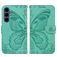Mobigear Butterfly Samsung Galaxy S26 FE Etui z klapką typu portfel - Zielony