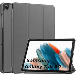 Mobigear Tri-Fold Samsung Galaxy Tab A9 (2023) Knížkové pouzdro - Šedá