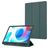Mobigear Tri-Fold Gel Samsung Galaxy Tab A9 Plus (2023) TPU / Kunstlæder Pungetui + Stylus-holder - Grøn