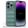Mobigear Bumpy iPhone 15 Pro Fleksibel TPU Bagsidecover - Grøn