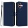 Mobigear Urban Wallet iPhone 16 Funda tipo libro Cartera - Azul marino