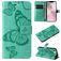 Mobigear Butterfly iPhone 16e Wallet case - Green