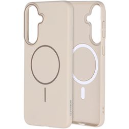 Mobiparts Slim Line Samsung Galaxy A37 MagSafe Hard Case Back cover - Off White