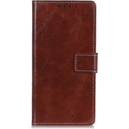 Mobigear Basic Alcatel 1C (2019) Pungetui med Seddelrum - Brun