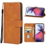 Mobigear Wallet Motorola Moto G72 Lompakkokotelo + Setelitasku - Ruskea