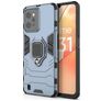 Mobigear Armor Ring Realme C31 Hardcase Back cover Antiurto con anello - Blu