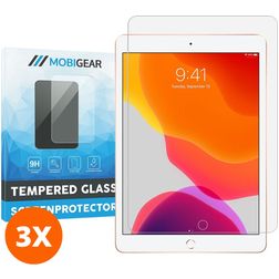 Mobigear iPad 9 (2021) Tempered Glass Screen Protector - Case Friendly (3-Pack)