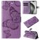 Mobigear Butterfly iPhone 16 Pro Max Funda tipo libro Cartera - Morado