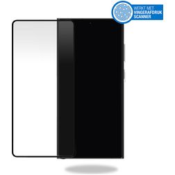 Mobilize Premium Samsung Galaxy S23 Ultra Cristal templado Protector de pantalla - Compatible con fundas - Negro